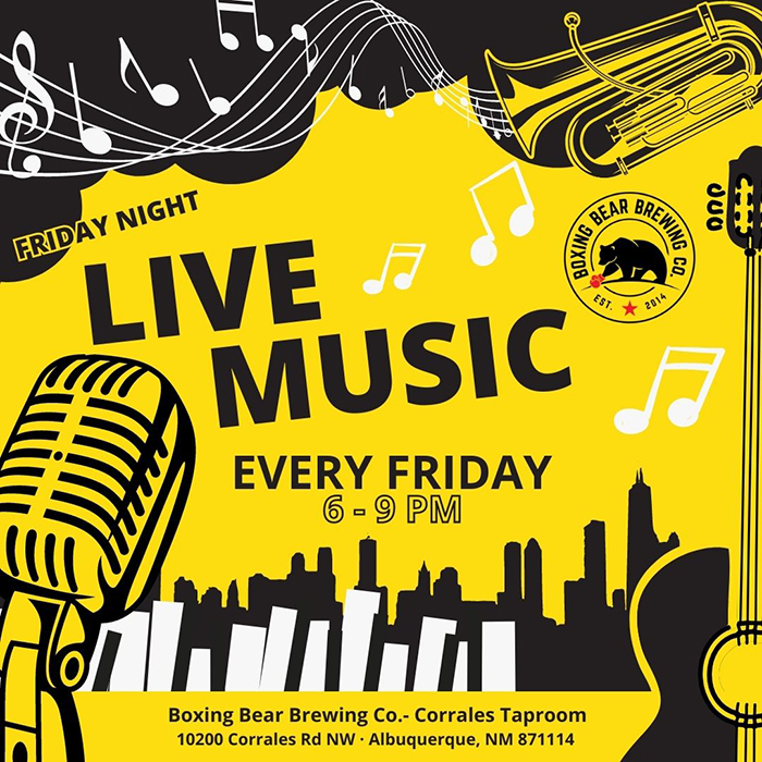 Friday Night Live Musica at the Corrales Taproom