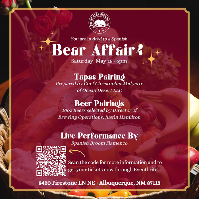 Bear Affair 4: Spanish Tapas at Firestone Taproom