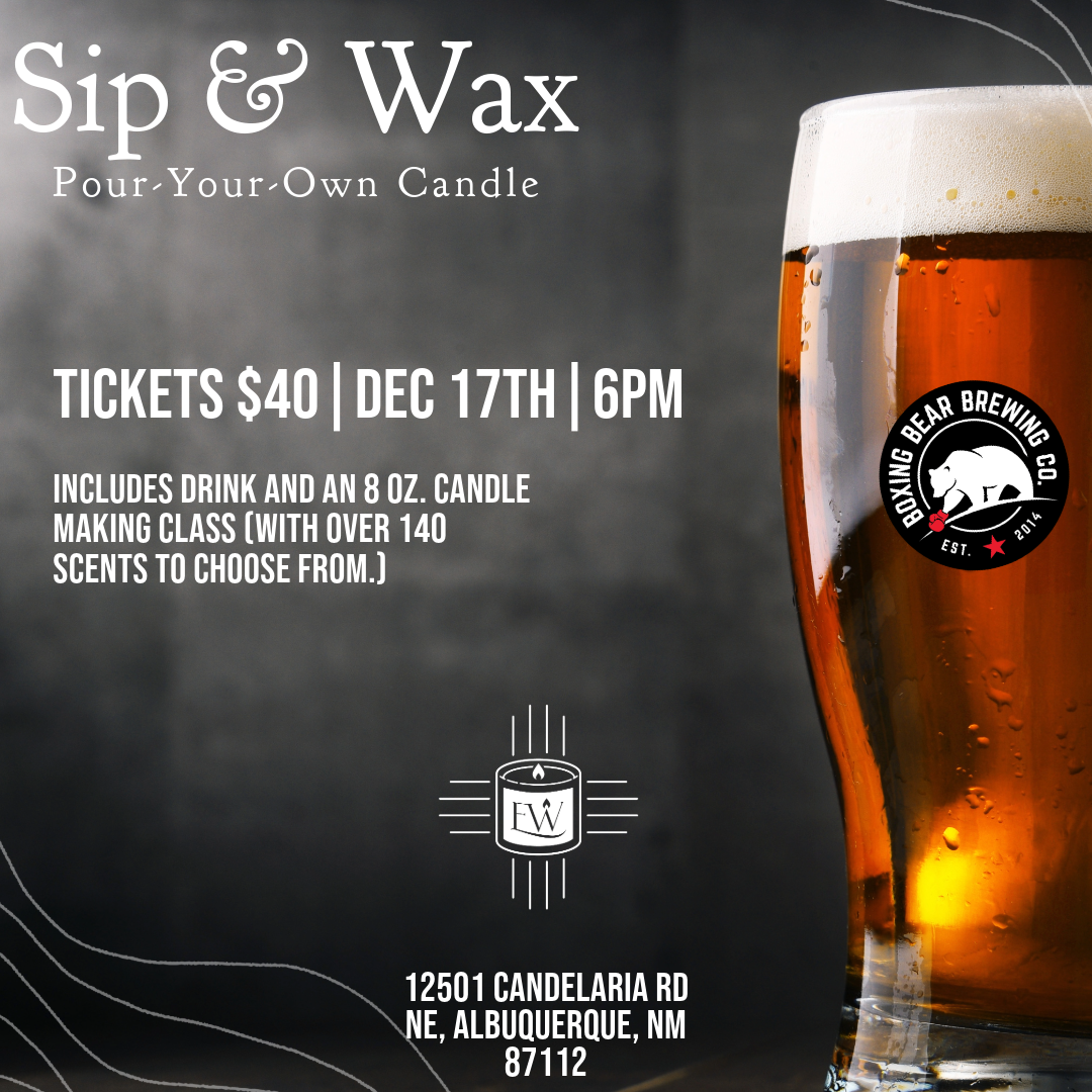 Enchanted Wik Sip & Wax at Bridges on Tramway Taproom