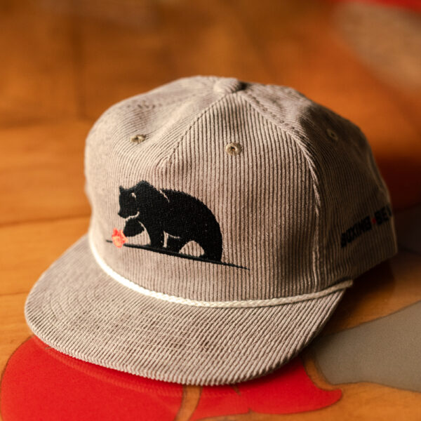 Corduroy Grandpa Hat - Bear