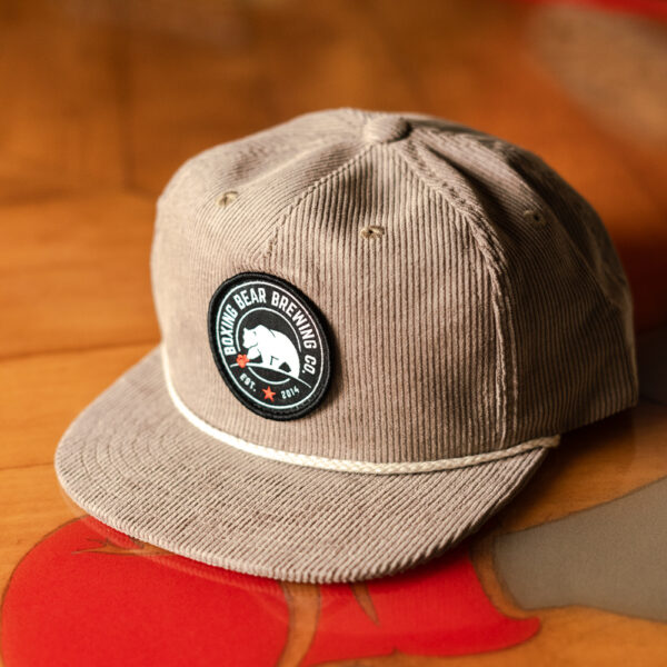 Corduroy Grandpa Hat - Circle Logo
