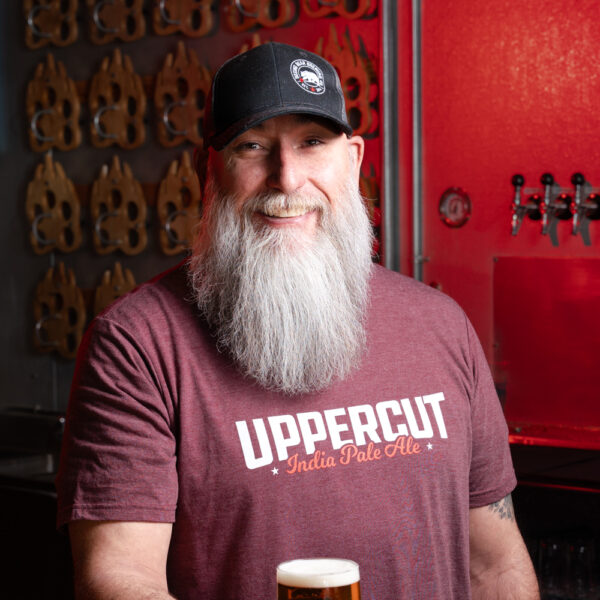 Uppercut Shirt - Maroon Frost