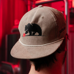 Corduroy Grandpa Hat - Bear