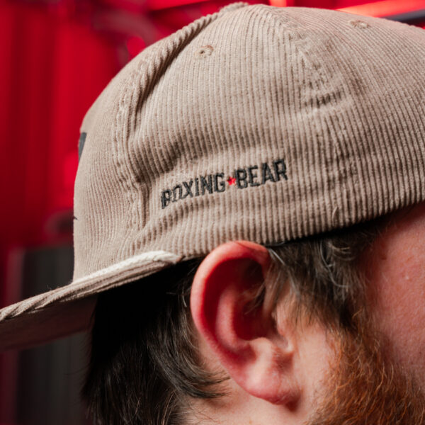 Corduroy Grandpa Hat - Bear