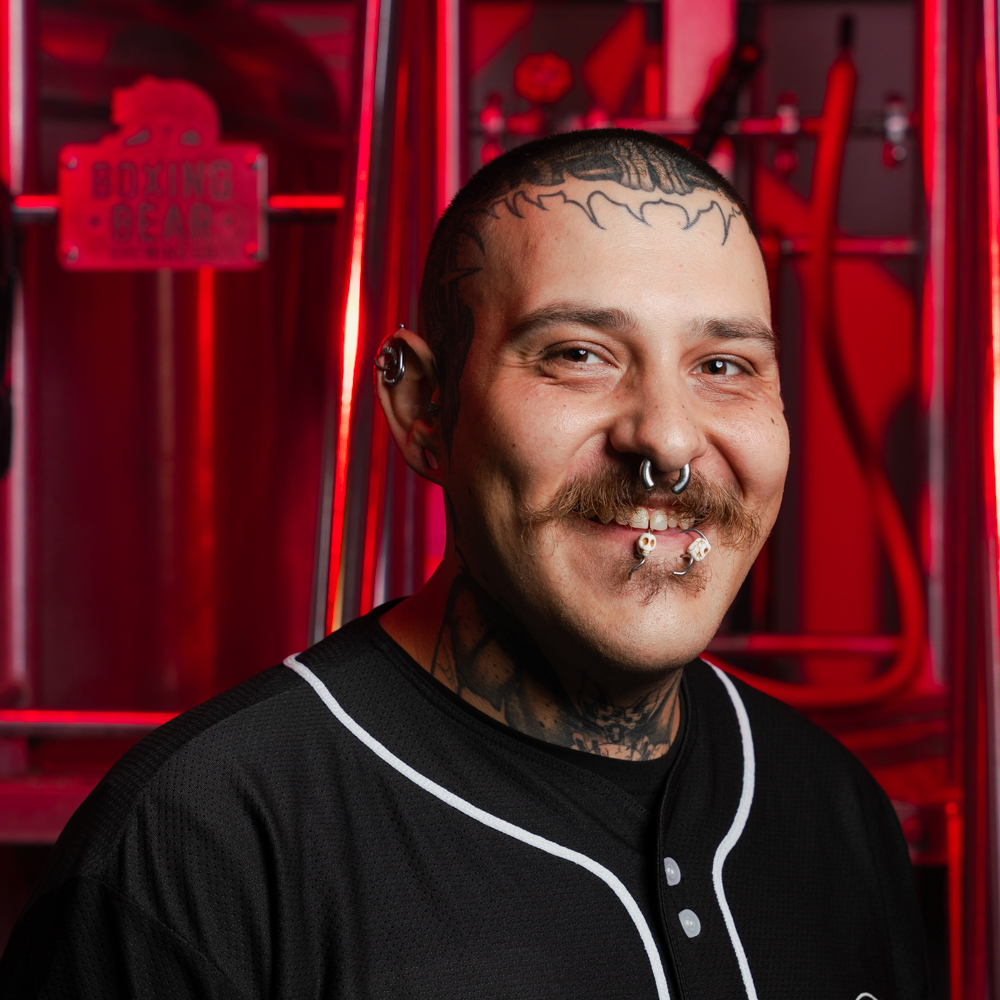 Anthony F. Brewer at Boxing Bear Brewing Co. in Albuquerque, New Mexico