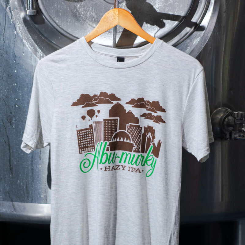 Albumurky Hazy IPA Shirt at Boxing Bear Brewing Company in Albuquerque, New Mexico