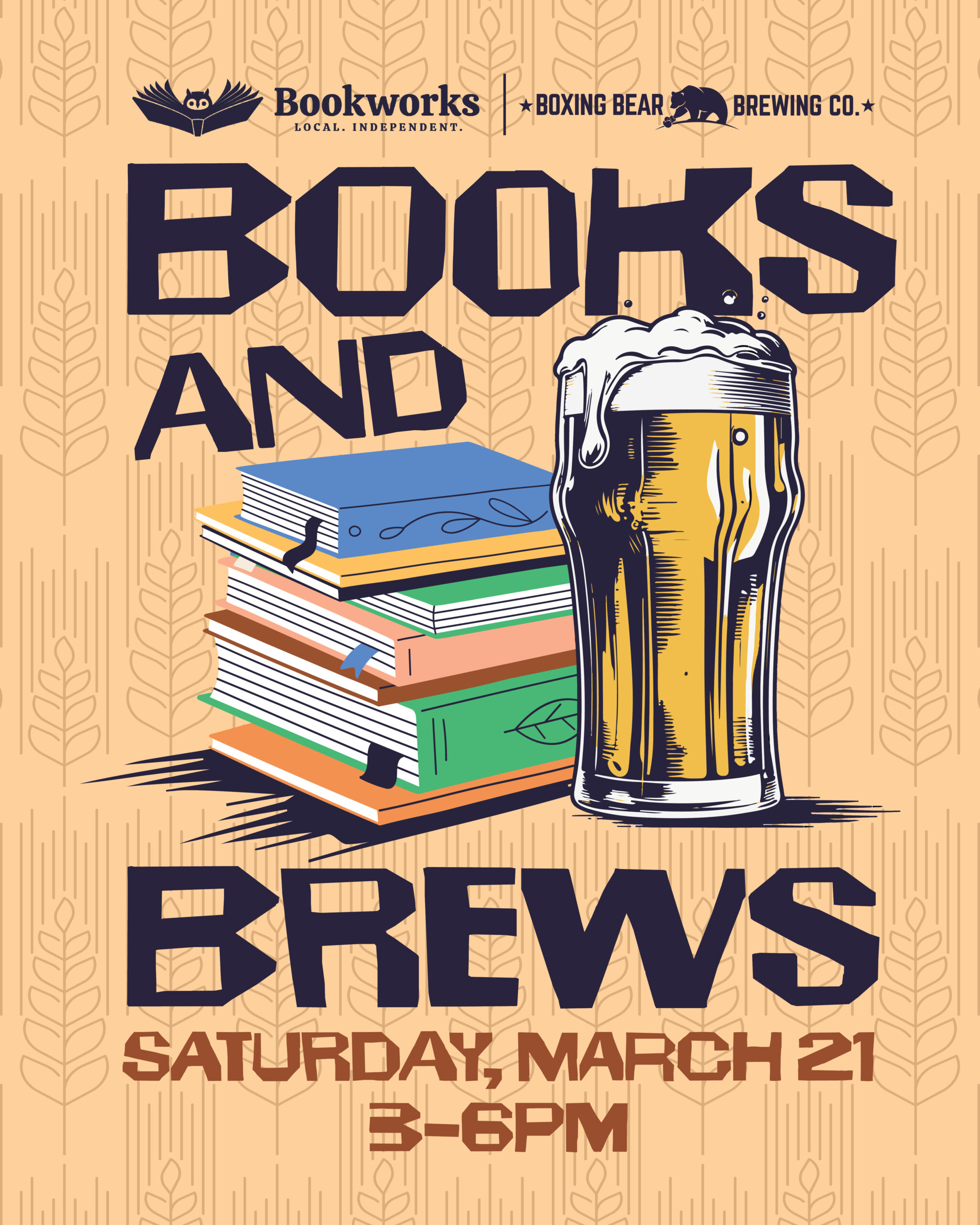 Books & Brews at the Firestone Taproom in Albuquerque, New Mexico on March 21