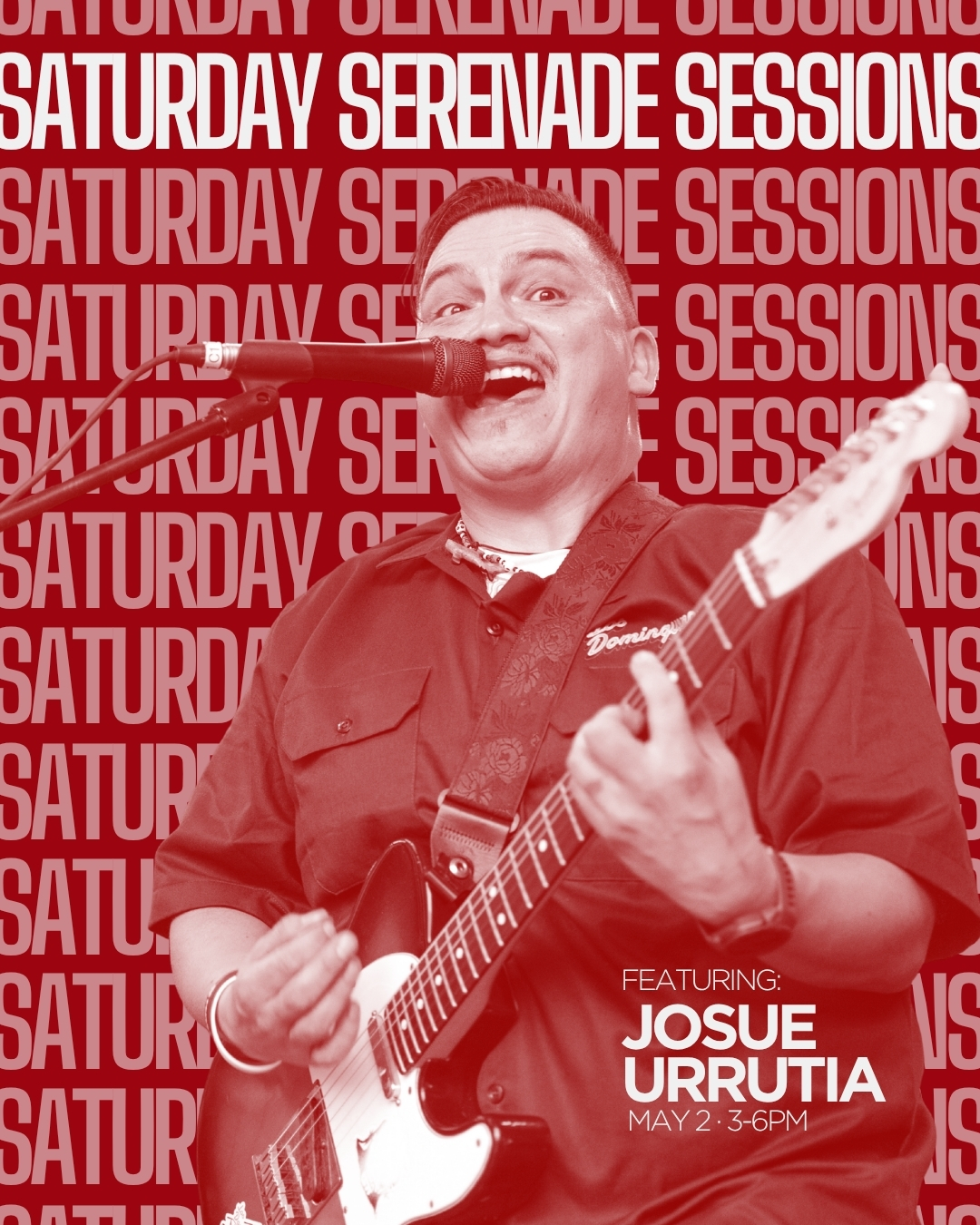 Saturday Serenade Sessions with Josue Urrutia at the Firestone Taproom on May 2
