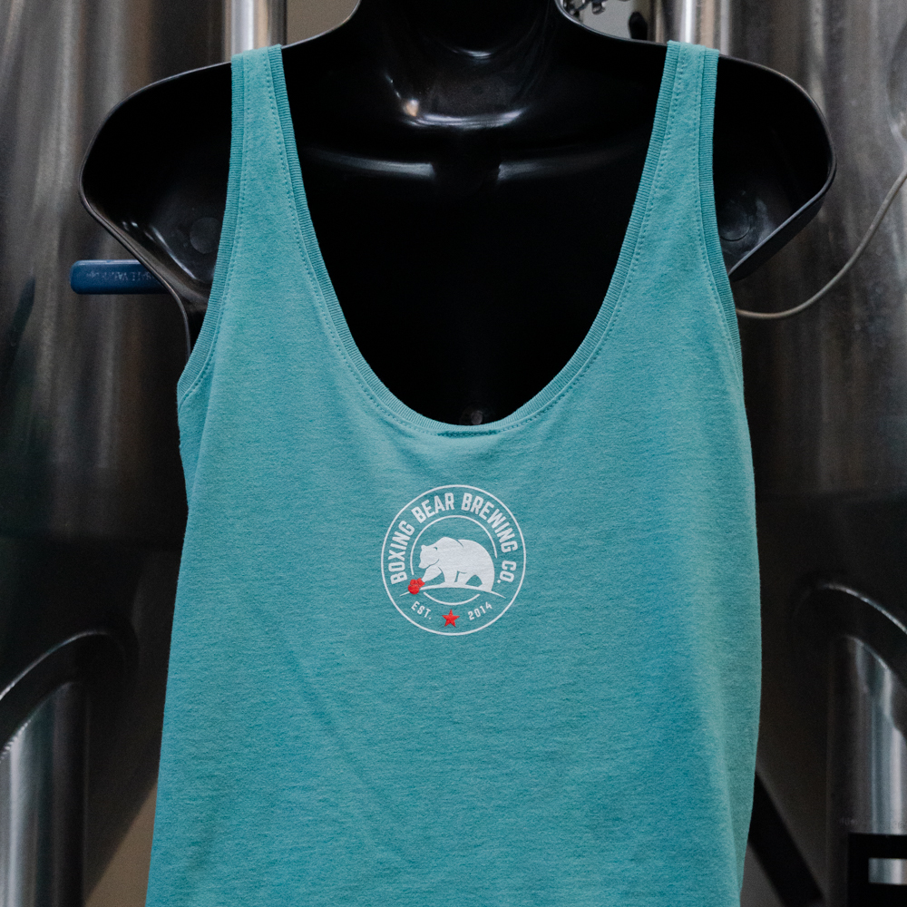 Zia Bear V-Neck Tank (Women's Cut) - Back