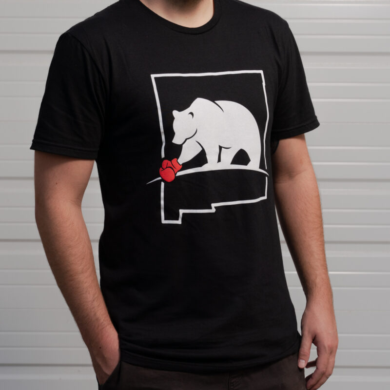 New Mexico Bear Shirt - Black